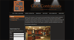 Desktop Screenshot of cccontractors-colorado.com